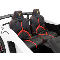 Pojazd Lamborghini Aventador SV Biały
