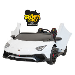 Pojazd Lamborghini Aventador SV Biały