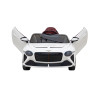 Autko Bentley Bacalar na akumulator dla dzieci Biały + Pilot + EVA + Wolny Start + Audio LED