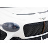 Autko Bentley Bacalar na akumulator dla dzieci Biały + Pilot + EVA + Wolny Start + Audio LED