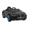 Autko BMW i4 na akumulator dla dzieci Czarny + Wolny Start + EVA + Ekoskóra + Audio LED + Pilot