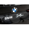Autko BMW i4 na akumulator dla dzieci Czarny + Wolny Start + EVA + Ekoskóra + Audio LED + Pilot