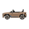 Autko BMW i4 na akumulator dla dzieci Złoty + Wolny Start + EVA + Ekoskóra + Audio LED + Pilot