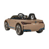 Autko BMW i4 na akumulator dla dzieci Złoty + Wolny Start + EVA + Ekoskóra + Audio LED + Pilot