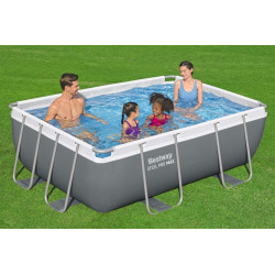 Basen stelażowy Power Steel 282x196x84 9x6FT BESTWAY 4w1 + Pompa Filtr