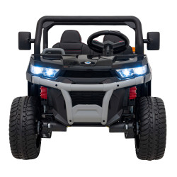 Auto Pick-Up Speed 900 dla dzieci Czarny + Napęd 4x4 + Ruchomy kiper + Bagażnik + Pilot + Łopatka + Audio LED