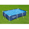 Basen Stelażowy Deluxe Steel Pro 300x201x66 BESTWAY 3w1 + Pompa + Filtr