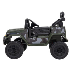 Toyota FJ Cruiser dla dzieci Moro + Pilot + Napęd 4x4 + Audio LED + EVA + Wolny Start