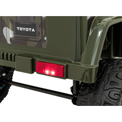 Toyota FJ Cruiser dla dzieci Moro + Pilot + Napęd 4x4 + Audio LED + EVA + Wolny Start