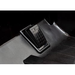 Toyota FJ Cruiser dla dzieci Czarny Liście + Pilot + Napęd 4x4 + Audio LED + EVA + Wolny Start
