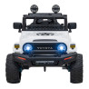 Toyota FJ Cruiser dla dzieci Biały + Pilot + Napęd 4x4 + Audio LED + EVA + Wolny Start