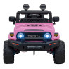 Toyota FJ Cruiser dla dzieci Różowy + Pilot + Napęd 4x4 + Audio LED + EVA + Wolny Start