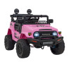 Toyota FJ Cruiser dla dzieci Różowy + Pilot + Napęd 4x4 + Audio LED + EVA + Wolny Start