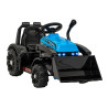 Traktor Spychacz G320 dla najmłodszych dzieci Niebieski + Ruchoma łyżka + Melodie + Klakson + Światła LED