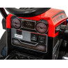 Traktor Spychacz G320 dla najmłodszych dzieci Czerwony + Ruchoma łyżka + Melodie + Klakson + Światła LED