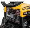 Traktor Spychacz G320 dla najmłodszych dzieci Żółty + Ruchoma łyżka + Melodie + Klakson + Światła LED