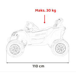 Pojazd ATV CAN-AM Maverick Żółty