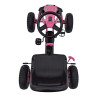 Gokart na Pedały AIR PerHour dla dzieci Różowy + Hamulec ręczny + Pompowane koła + Regulacja siedzenia