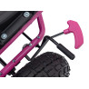 Gokart na Pedały AIR PerHour dla dzieci Różowy + Hamulec ręczny + Pompowane koła + Regulacja siedzenia