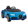 Bugatti Chiron na akumulator dla dzieci Niebieski + Pilot + Bagażnik + EVA + Amortyzatory + Audio LED