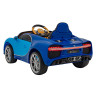Bugatti Chiron na akumulator dla dzieci Niebieski + Pilot + Bagażnik + EVA + Amortyzatory + Audio LED