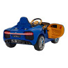 Bugatti Chiron na akumulator dla dzieci Niebieski + Pilot + Bagażnik + EVA + Amortyzatory + Audio LED