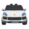 Porsche Cayenne S na akumulator dla dzieci Lakier Biały SUV + Pilot