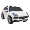 Porsche Cayenne S na akumulator dla dzieci Lakier Biały SUV + Pilot