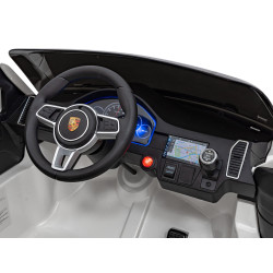 Porsche Cayenne S na akumulator dla dzieci Lakier Biały SUV + Pilot
