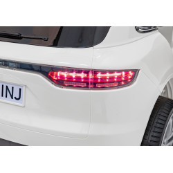 Porsche Cayenne S na akumulator dla dzieci Lakier Biały SUV + Pilot