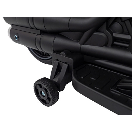 Motorek Chopper FASTER na akumulator dla dzieci Różowy + Radio FM + Panel audio + LED