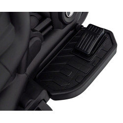 Motorek Chopper FASTER na akumulator dla dzieci Biały + Radio FM + Panel audio + LED