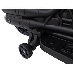 Motorek Chopper FASTER na akumulator dla dzieci Biały + Radio FM + Panel audio + LED