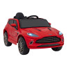 Aston Martin DBX na akumulator dla dzieci Czerwony + Pilot + EVA + Pasy + Wolny Start + Audio LED