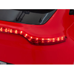 Aston Martin DBX na akumulator dla dzieci Czerwony + Pilot + EVA + Pasy + Wolny Start + Audio LED
