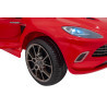 Aston Martin DBX na akumulator dla dzieci Czerwony + Pilot + EVA + Pasy + Wolny Start + Audio LED