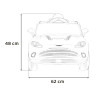 Aston Martin DBX na akumulator dla dzieci Czerwony + Pilot + EVA + Pasy + Wolny Start + Audio LED