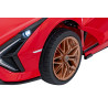 Lamborghini SIAN na akumulator dla dzieci Czerwony + Pilot + EVA + Wolny Start + Audio LED