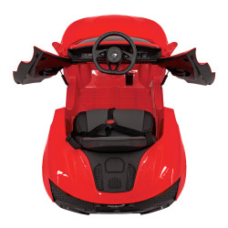 McLaren Artura na akumulator dla dzieci Czerwony + Napęd 4x4 + Pilot + Wolny Start + EVA + Audio LED
