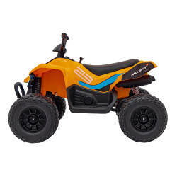 Quad McLaren Racing MCL 35 dla dzieci Pomarańczowy + Pilot + Wolny Start + EVA + Audio LED