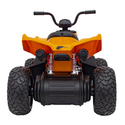 Quad McLaren Racing MCL 35 dla dzieci Pomarańczowy + Pilot + Wolny Start + EVA + Audio LED