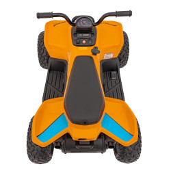 Quad McLaren Racing MCL 35 dla dzieci Pomarańczowy + Pilot + Wolny Start + EVA + Audio LED