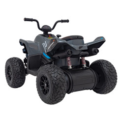 Quad McLaren Racing MCL 35 dla dzieci Szary + Pilot + Wolny Start + EVA + Audio LED