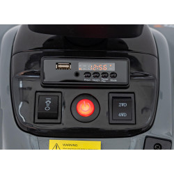 Quad McLaren Racing MCL 35 dla dzieci Szary + Pilot + Wolny Start + EVA + Audio LED