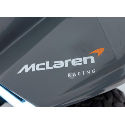 Quad McLaren Racing MCL 35 dla dzieci Szary + Pilot + Wolny Start + EVA + Audio LED