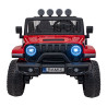 Auto terenowe OFF-ROAD 3.0 dla dzieci Czerwony + Pilot + Wolny Start + Pasy + Audio LED
