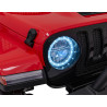 Auto terenowe OFF-ROAD 3.0 dla dzieci Czerwony + Pilot + Wolny Start + Pasy + Audio LED