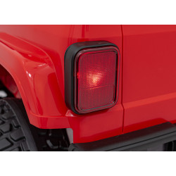 Auto terenowe OFF-ROAD 3.0 dla dzieci Czerwony + Pilot + Wolny Start + Pasy + Audio LED