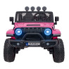 Auto terenowe OFF-ROAD 3.0 dla dzieci Różowy + Pilot + Wolny Start + Pasy + Audio LED