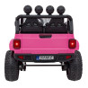 Auto terenowe OFF-ROAD 3.0 dla dzieci Różowy + Pilot + Wolny Start + Pasy + Audio LED